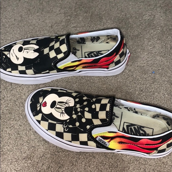 minnie vans shoes